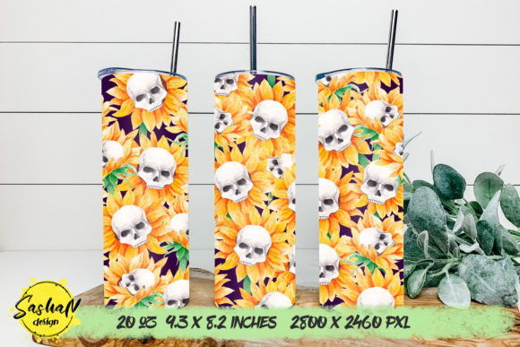 20 Oz Halloween Tumbler Sublimation PNG