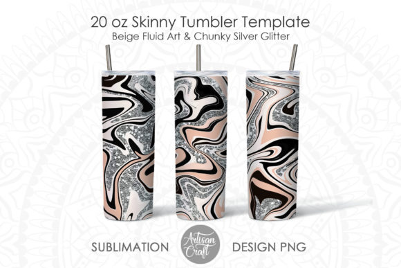 Beige Tumbler Sublimation Designs