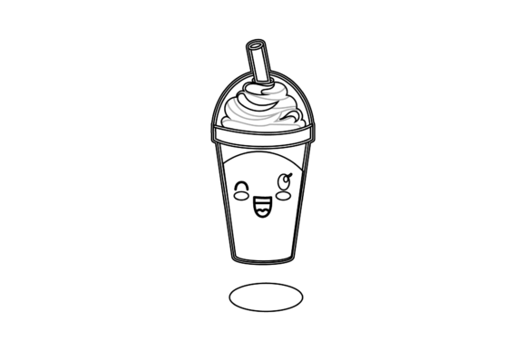 Coffee Cup Hot Collection Outline