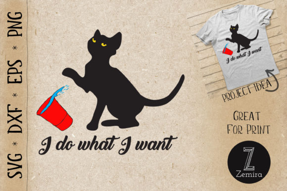 Do What I Want Cup Cute Cat Lovers