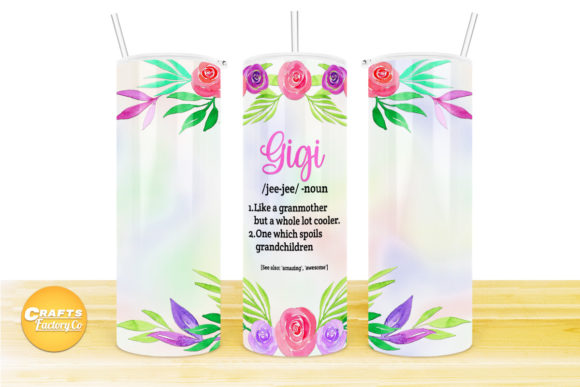 Skinny Tumbler Design Gigi Definition