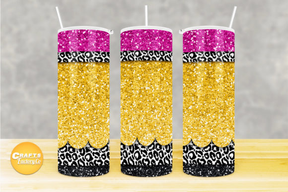 Skinny Tumbler Pencil Glitter No.3