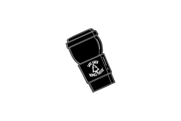 Tumbler Icon Style Silhouette