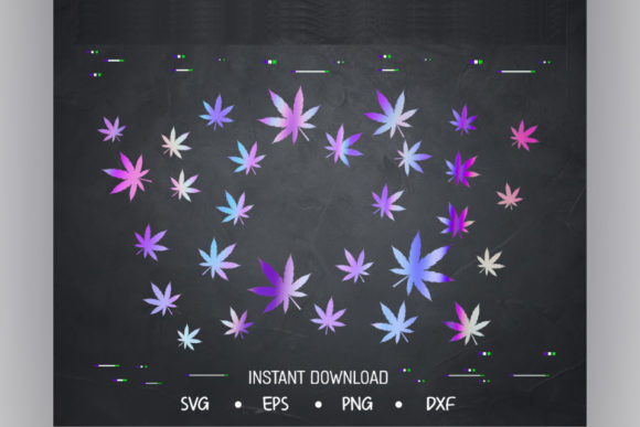Weed, Venti Cold Cup 24 Oz